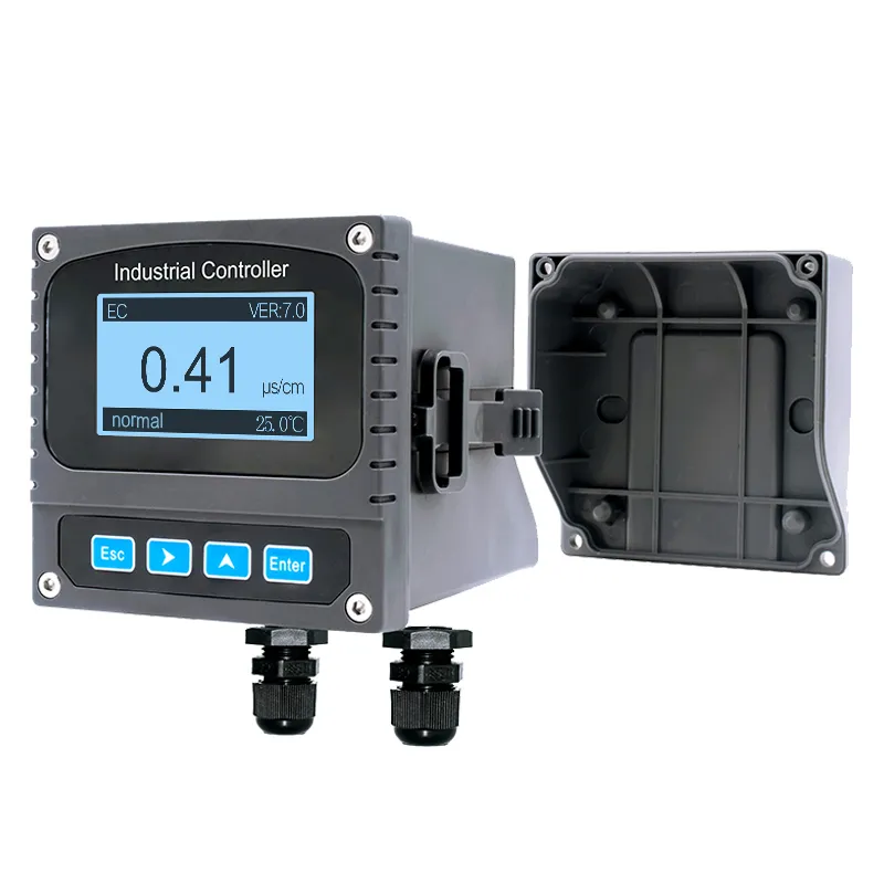 conductivity transmitters for body heat detector