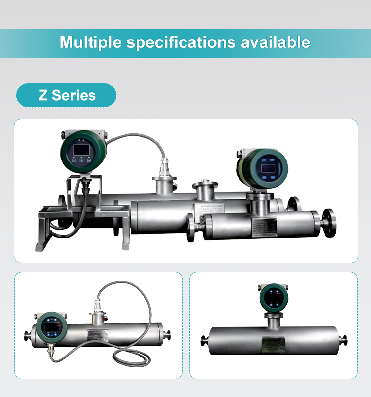 coriolis flow meter multiple specifications available z series