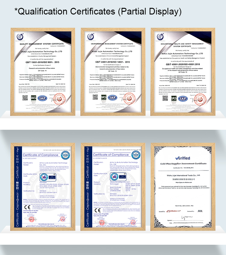 coriolis flow meter qualification certificates